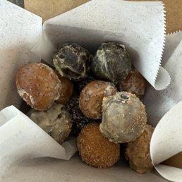 Mixed dozen - chocolate, s'mores, lemon poppyseed, cinnamon sugar, matcha chocolate, and maple. Mixed dozen - chocolate, s'mores, lemon poppyseed, cinnamon sugar, matcha chocolate, and maple.