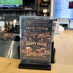 House of Oliver - Daily happy hour!