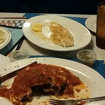 Patriots Diner - A picture of happiness. Moussaka, and baked haddock. - Diners Near Me - Woonsocket, Rhode Island
