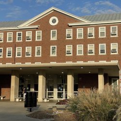 Allen Hall - Front entrance