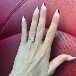 Natural Nails - What I asked for and what I got! And exact replica and I'm in LOVE!!!! Tina crushed it! Adorable, amazing service, and outstanding talent.