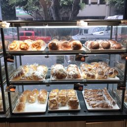 Assorted sweet breads. Assorted sweet breads.