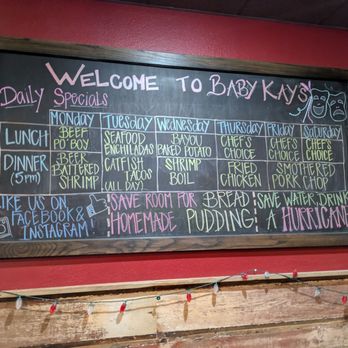 Baby Kay's Cajun Kitchen - June 25 - Cajun/Creole Near Me - Mesa, Arizona