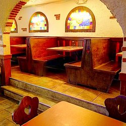 The Rathskeller - Empty area of booths
