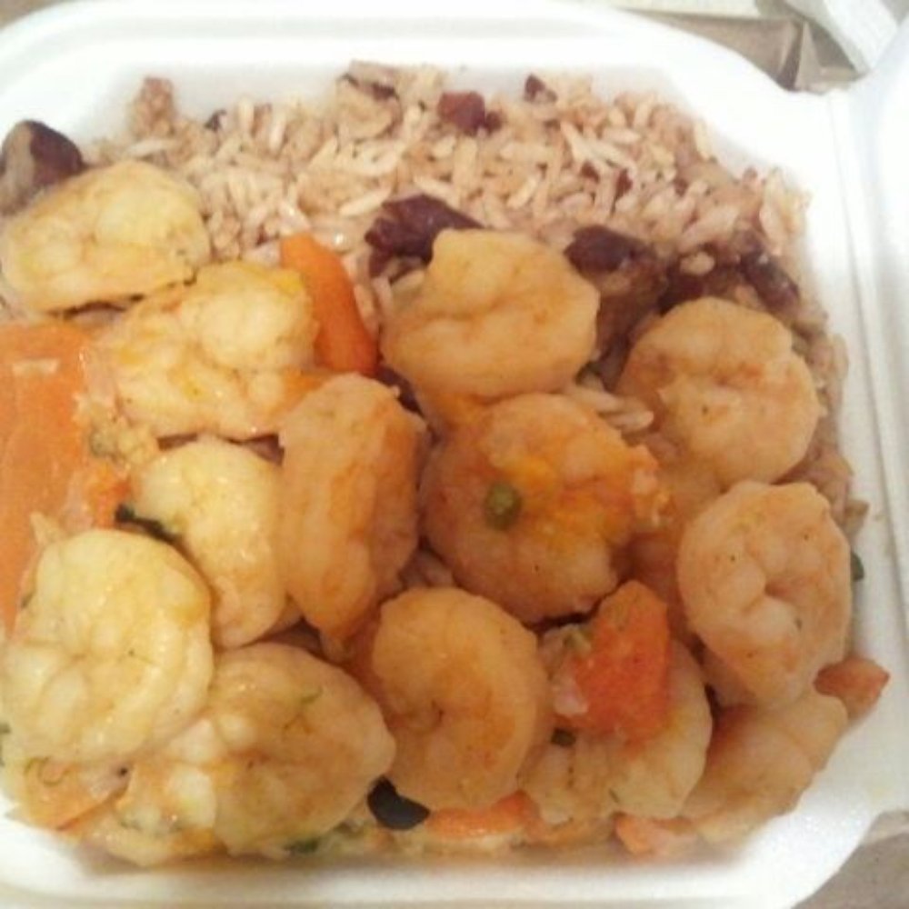Silver Krust Restaurant - Shrimp currry $7 - Caribbean Near Me - Brooklyn, New York