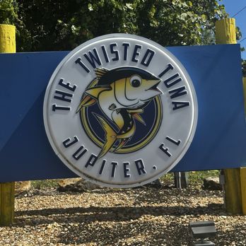 The Twisted Tuna - Entrance sign - Seafood Near Me - Jupiter, Florida The Twisted Tuna - Entrance sign - Seafood Near Me - Jupiter, Florida