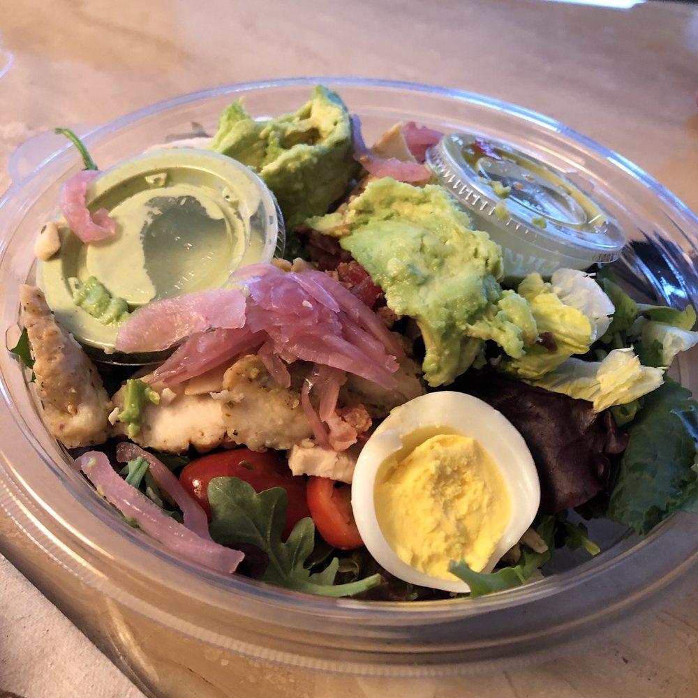 Panera Bread - Green Goddess Cobb Salad w/ Chicken. - Sandwiches Near Me - Ann Arbor, Michigan Panera Bread - Green Goddess Cobb Salad w/ Chicken. - Sandwiches Near Me - Ann Arbor, Michigan