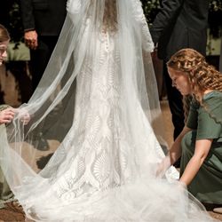 Marchele's Bridal Boutique - My dress train