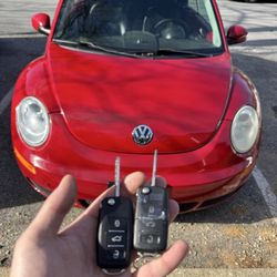 Fast Mobile Locksmith - 2008 VW Beetle ignition repair and key programming. Mobile service, fast fix, new key cut & programmed on-site.