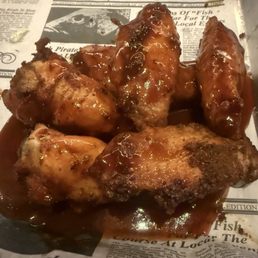 Smoked barbecue wings Smoked barbecue wings
