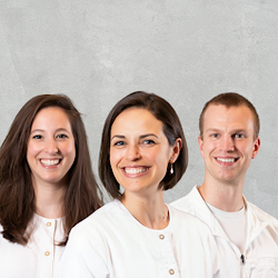 Avon Village Family Dentistry, PC - Dr. Weston, Dr. Mentasti, and Dr. Mesloh (from left to right)