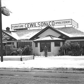 Wilson Furniture - Our longtime home in Wallingford. This photo taken circa 1940. - Furniture Stores Near Me - North Haven, Connecticut Wilson Furniture - Our longtime home in Wallingford. This photo taken circa 1940. - Furniture Stores Near Me - North Haven, Connecticut