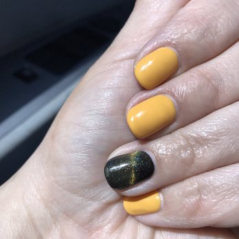 Bee Polished Nails & Spa - My second gel manicure with the cat eye!!! - Waxing Near Me - Upland, California Bee Polished Nails & Spa - My second gel manicure with the cat eye!!! - Waxing Near Me - Upland, California