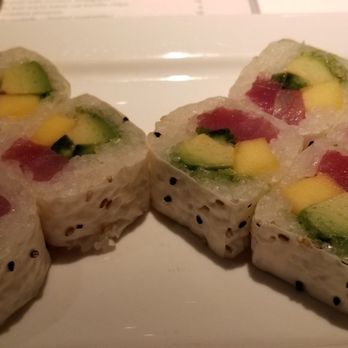Woodmont Grill - Mango Tuna Roll - New American Near Me - Bethesda, Maryland Woodmont Grill - Mango Tuna Roll - New American Near Me - Bethesda, Maryland