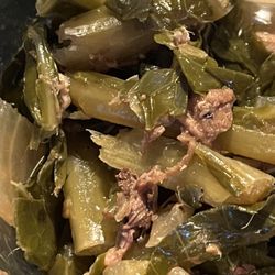 Scoot's BBQ - Collard stalks