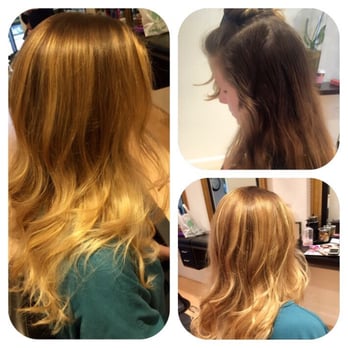 MG Image - Balayage with foil to get her bright blond. Toned/glaze with 9n. Olaplex 10 mins. Call/text apt Angela DeLong 408-202-9537 - Hair Stylists Near Me - San Jose, California