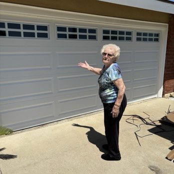 Day & Nite Doors - Here is mom looking at her new door - Garage Door Services Near Me - Anaheim, California Day & Nite Doors - Here is mom looking at her new door - Garage Door Services Near Me - Anaheim, California