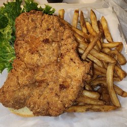 Washington Street Food & Drink Company - Pork Tenderloin and fries