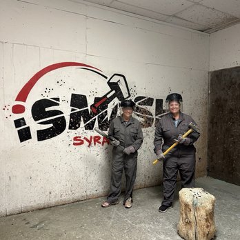 iSmash Syracuse - Axe Throwing Near Me - Syracuse, New York iSmash Syracuse - Axe Throwing Near Me - Syracuse, New York