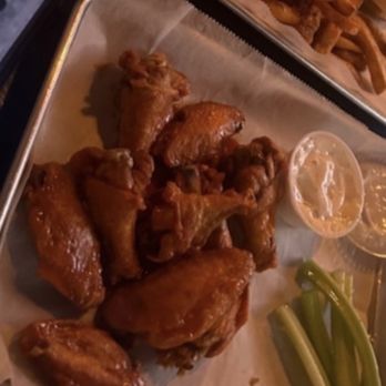 Nobles Bar And Grill - buffalo wings (we also got the old bay wings -- so good) - Bars Near Me - Baltimore, Maryland Nobles Bar And Grill - buffalo wings (we also got the old bay wings -- so good) - Bars Near Me - Baltimore, Maryland