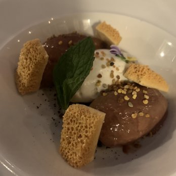 First & Oak - Chocolate mousse. Drools - New American Near Me - Solvang, California