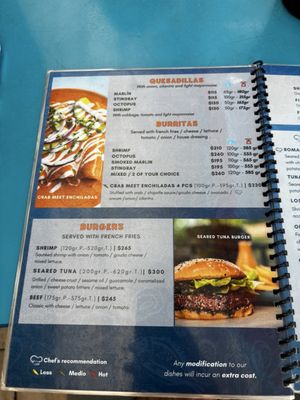 Menu photo 2 Tuna Azul Puerto Vallarta, JAL Menu photo 2 Tuna Azul Puerto Vallarta, JAL