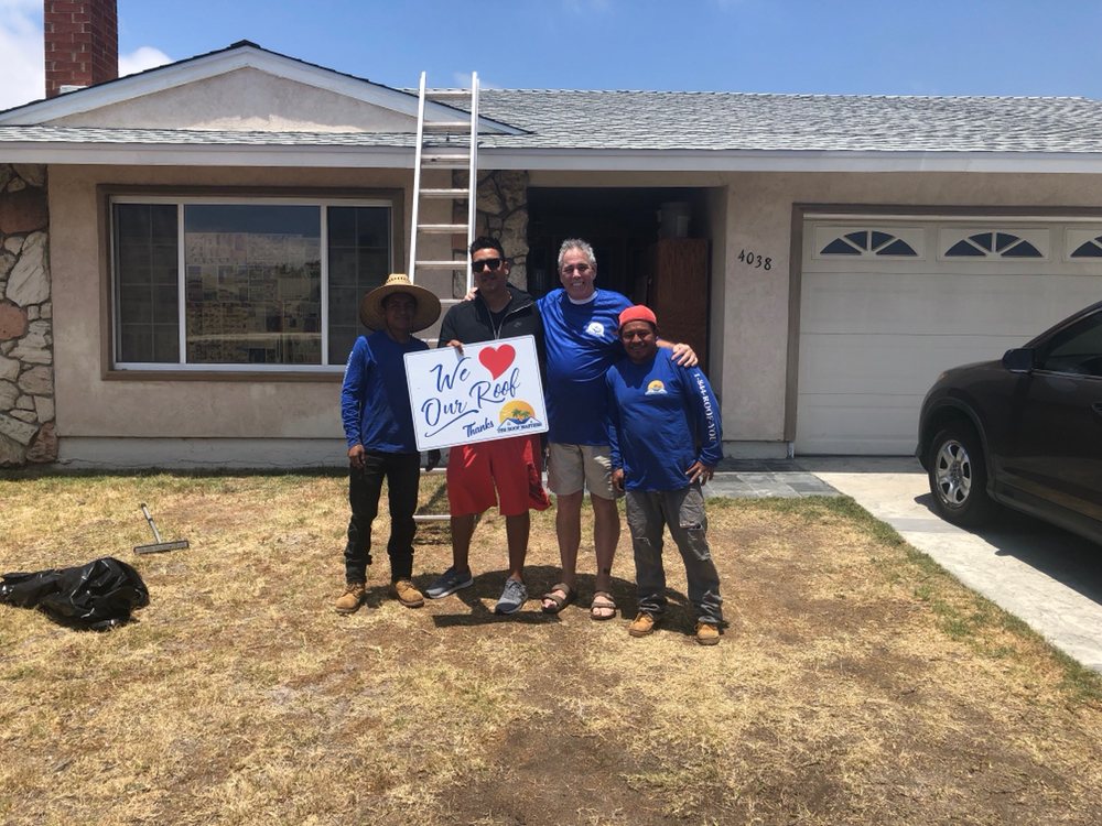 Slide of The Roof Masters