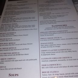 the menu of the restaurant the menu of the restaurant
