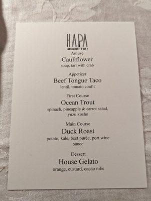 Menu photo 8 Hapa Bistro San Bruno, CA