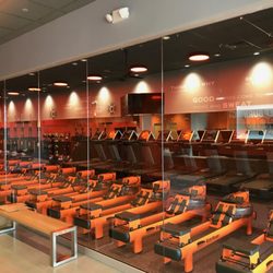 The workout area