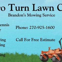 Zero Turn Lawn Service