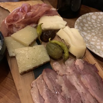 Gypsy Kitchen DC - Board with manchego, cow milk cheese, jamon, and prosciutto - Tapas/Small Plates Near Me - Washington, DC, District of Columbia