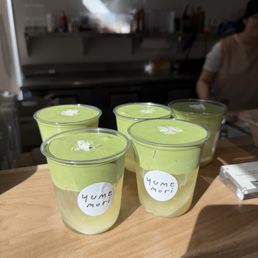 Matcha coconut water Matcha coconut water