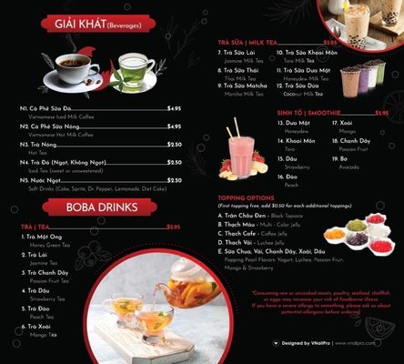 Menu photo 4 V Pho DeFuniak Springs, FL