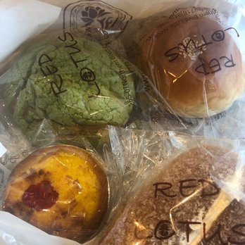 Red Lotus Bakery & Cafe - Green Tea Bun, Pork Bun, Coconut Tart, Coconut Crème Bun - Bakeries Near Me - Douglaston, New York Red Lotus Bakery & Cafe - Green Tea Bun, Pork Bun, Coconut Tart, Coconut Crème Bun - Bakeries Near Me - Douglaston, New York