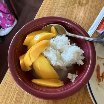 Moon River Thai Kitchen - Mango sticky rice - Noodles Near Me - Post Falls, Idaho Moon River Thai Kitchen - Mango sticky rice - Noodles Near Me - Post Falls, Idaho