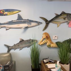 Tropical Furniture Gallery - Beautiful mahogany fish - many more from which to choose