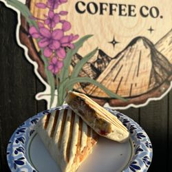 Fireweed Coffee - Roasted Veggie & Chicken Burrito