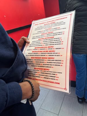 Menu photo 3 Soul Wingz Washington, DC, DC