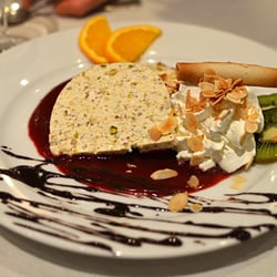 Restaurant La Grange du Paysan - Hausgemachtes Nugatin-Eis