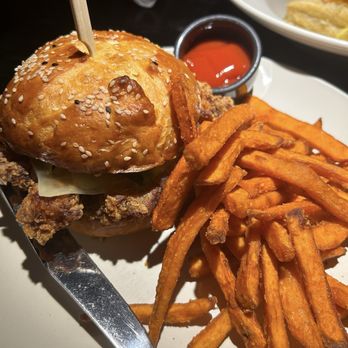 Sparrow - Spicy Fried Chicken Sandwich - New American Near Me - Kirkland, Washington Sparrow - Spicy Fried Chicken Sandwich - New American Near Me - Kirkland, Washington