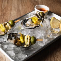 Shuck Shack - Our Gildas with Oysters