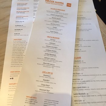 Cava Mezze - Olney - Mezze Mania! - Mediterranean Near Me - Olney, Maryland