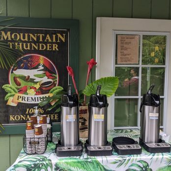 Mountain Thunder Coffee Plantation - Complimentary coffee samples - Coffee & Tea Near Me - Kailua-Kona, Hawaii