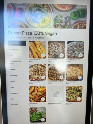 Cruzer Pizza 100% Vegan by null