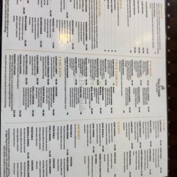 Virsa De Punjab - Menu