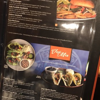 Azteca Mexican Restaurant - Menu6 - Mexican Near Me - Kent, Washington