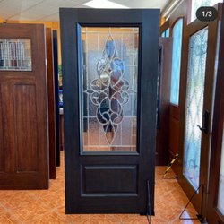 Robert's Doors - 2/3 Decorative Fiberglass Entry Door