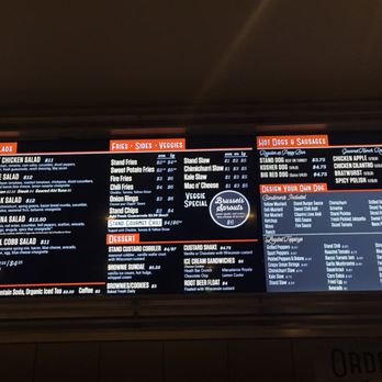 The Stand - American Classics Redefined - Salads, fries, veggies, hot dogs, burgers sandwiches and more - New American Near Me - Irvine, California