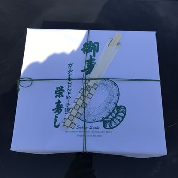 Sakae Sushi - Classy packaging - Japanese Near Me - Gardena, California